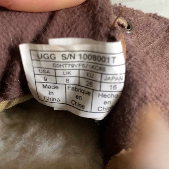 UGG Orin Wool Baby‎ Boots - Picture 5 of 6